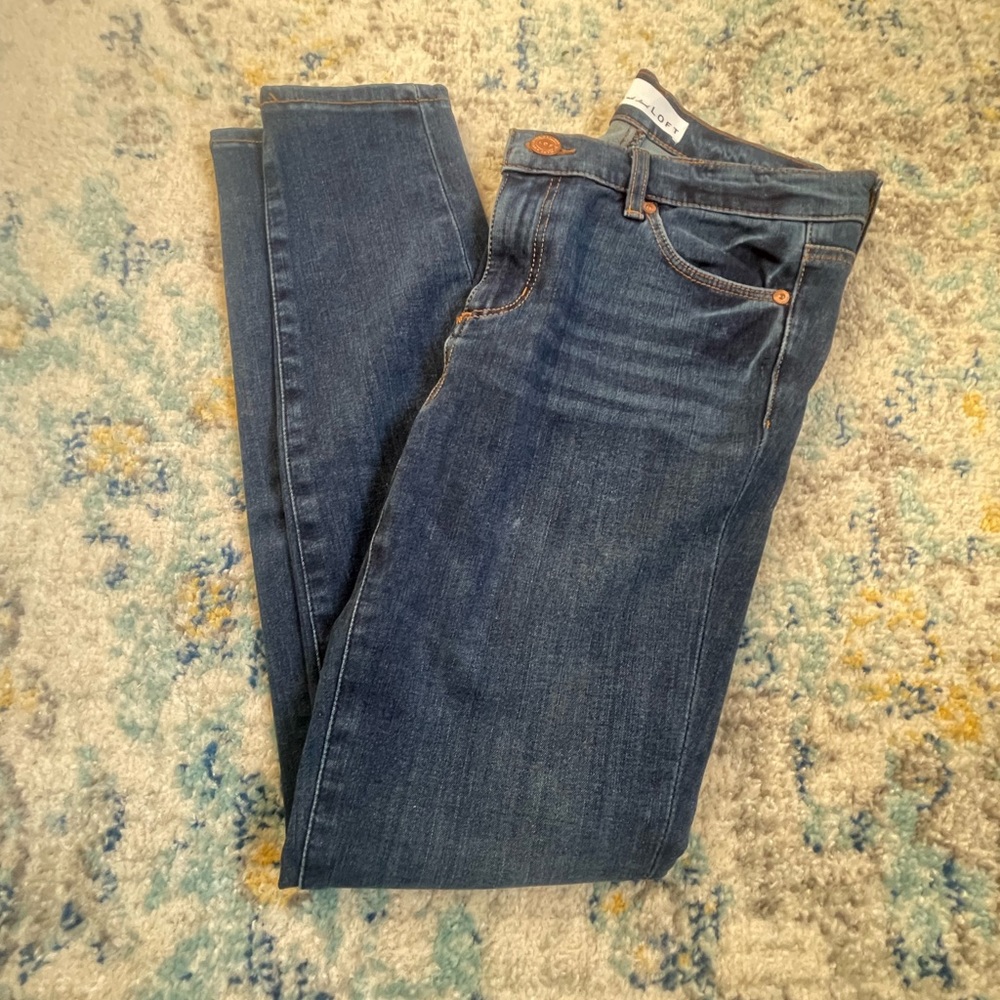 LOFT Denim Legging. Size 27/4